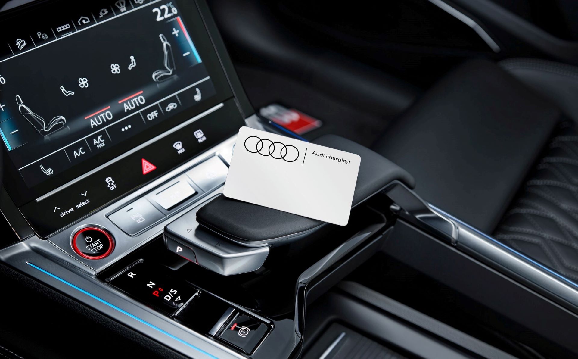 Audi Charging Service 2023 Card