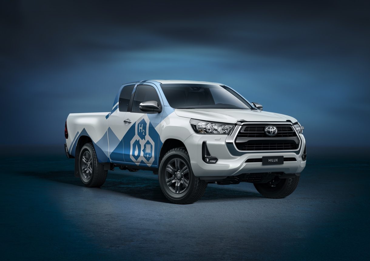 Toyota prepara un Hilux de hidrógeno con la tecnología del Toyota Mirai