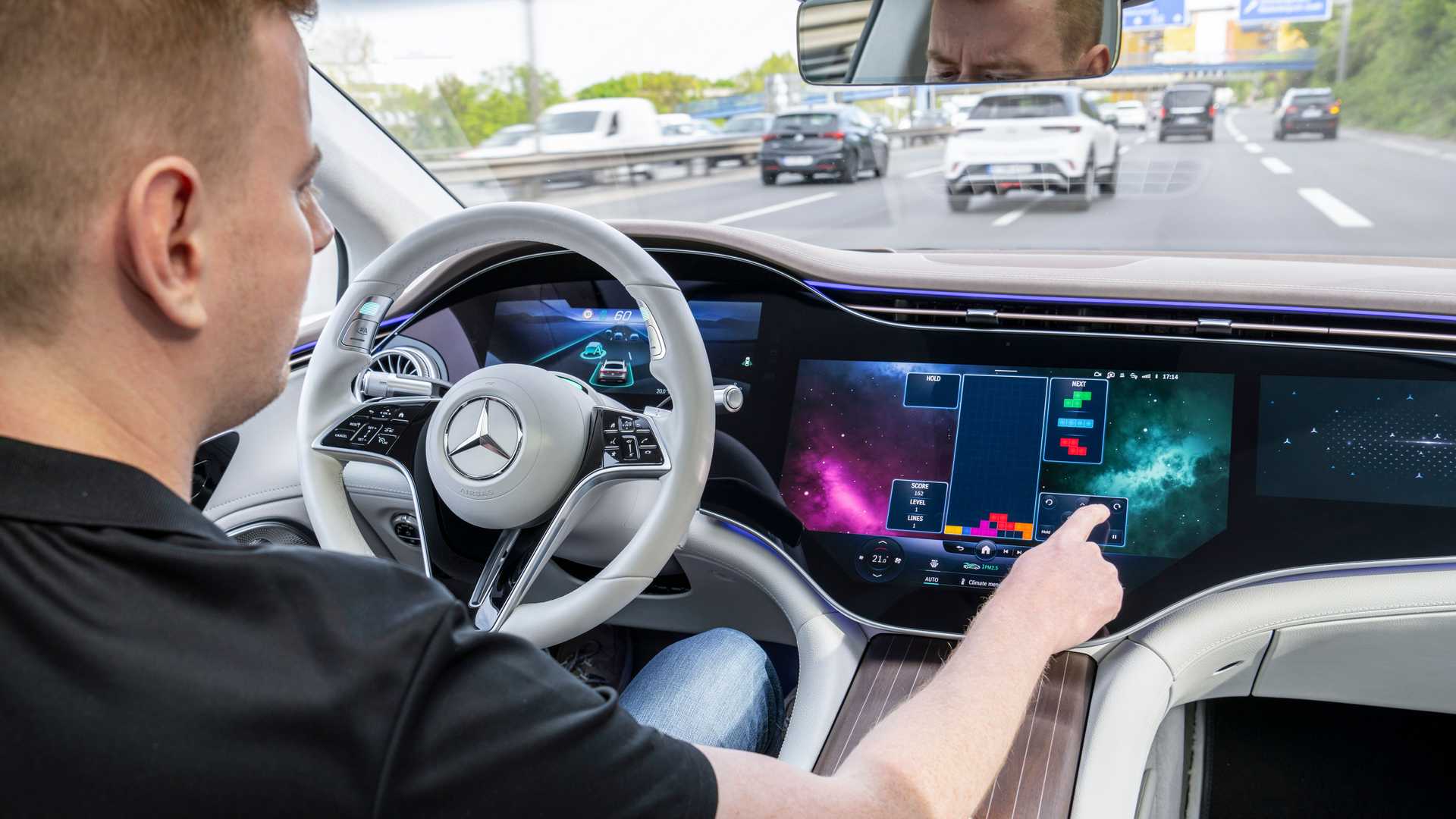 Mercedes Benz Drive Pilot Tetris