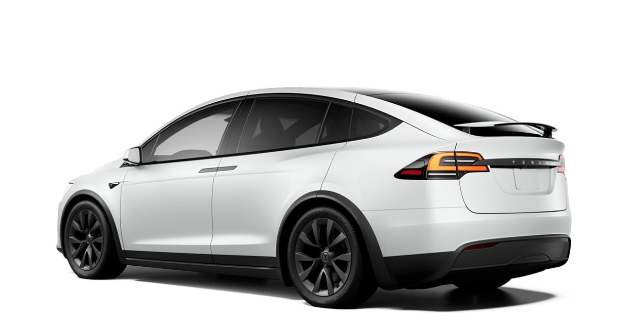 Tesla Model X Back Logo