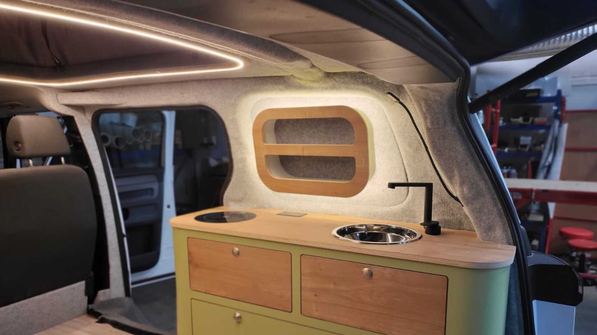 Volkswagen Alpin Camper Kitchen