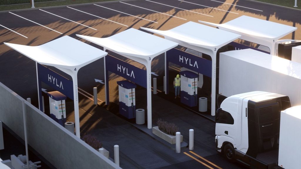 Hyla the nikola brand that prepares mobile hydrogen stations