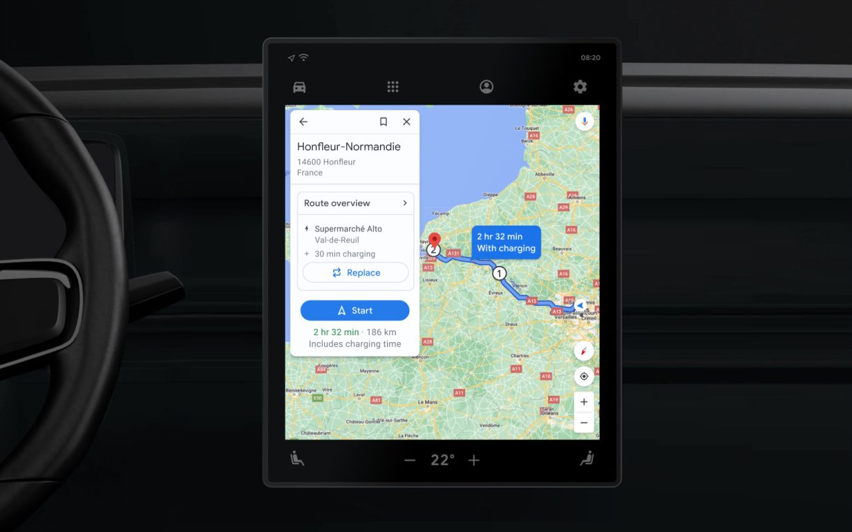 Google ofrecerá la ruta más rápida a los conductores de coches eléctricos