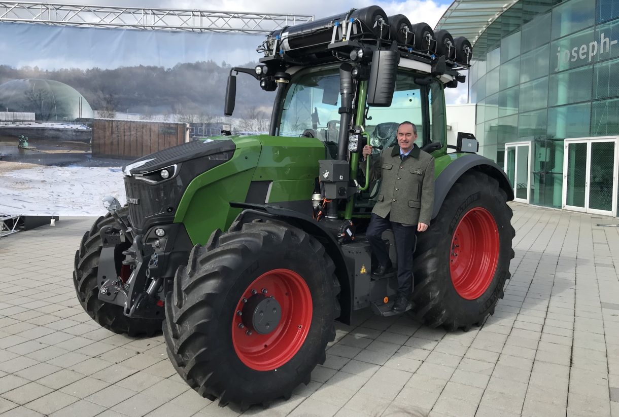 Fendt že ima prototip traktorja na vodik