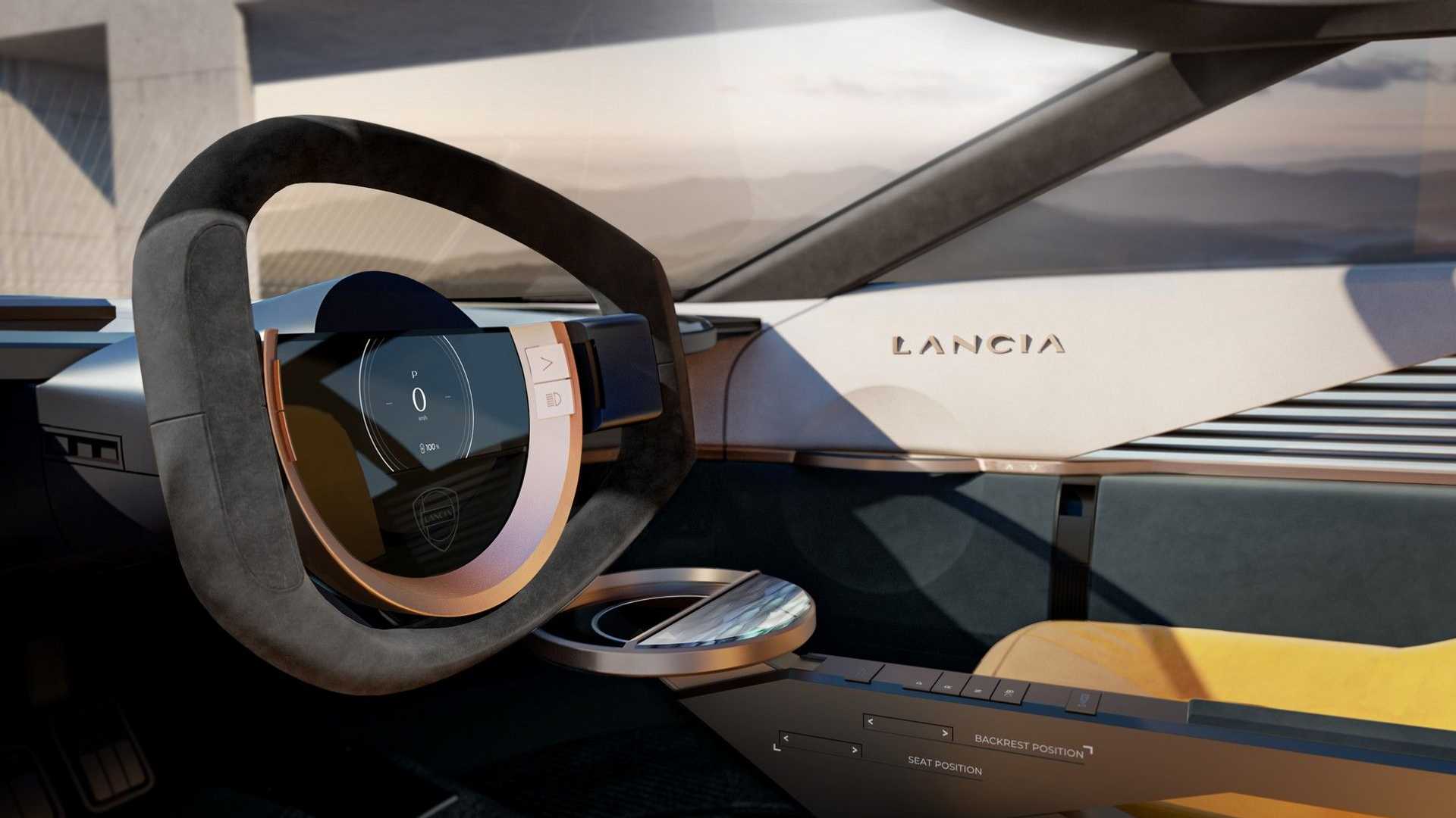 Lancia Pu Ra Concept Interior