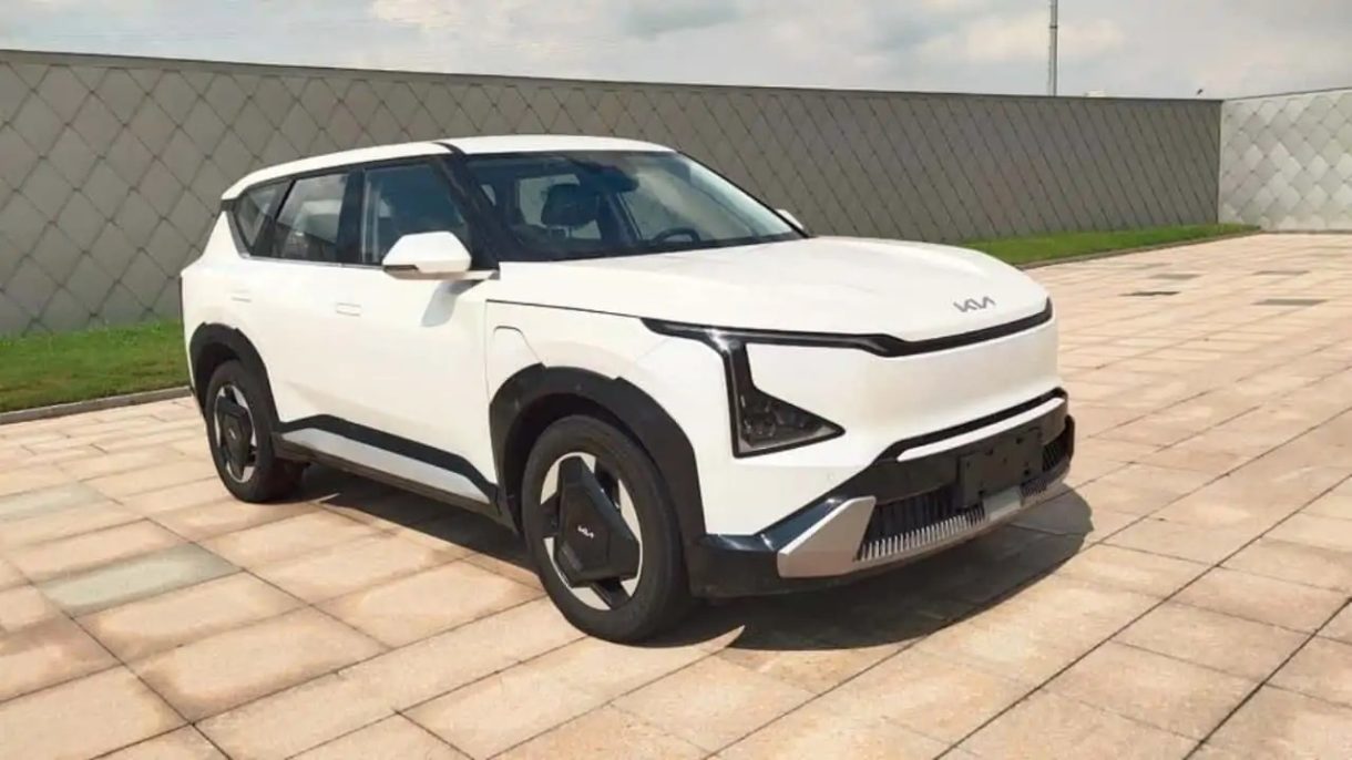 Se filtran las primeras imágenes del KIA EV5 y algunas sorpresas