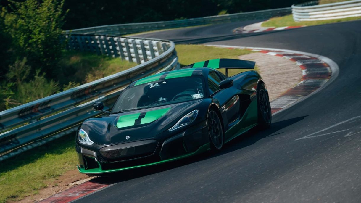 El Rimac Nevera destroza el récord de Tesla en Nürburgring