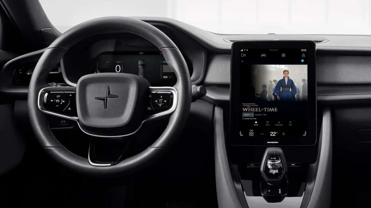 El Polestar 2 añade Prime Video a su oferta de entretenimiento