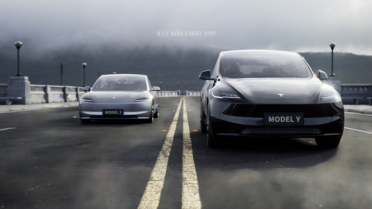 Tesla Model Y Render Front