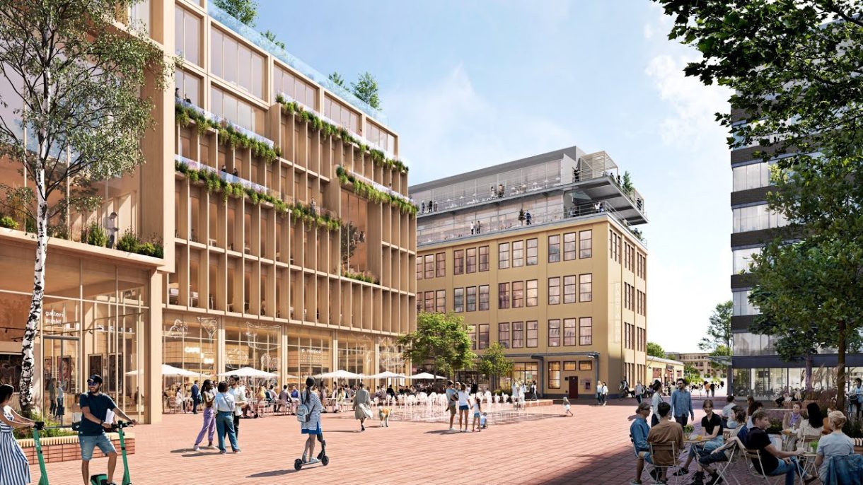 ストックホルム・ウッドシティ、2025年までに木材で建設される ストックホルム・ウッドシティ、2025年までに木材で建設される