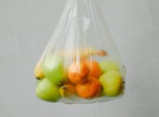fruta plástico