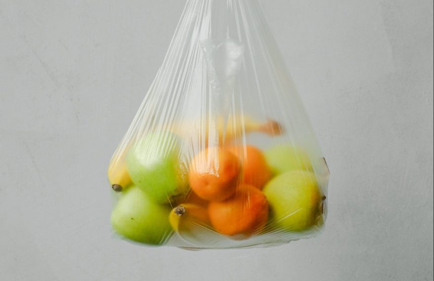 fruta plástico