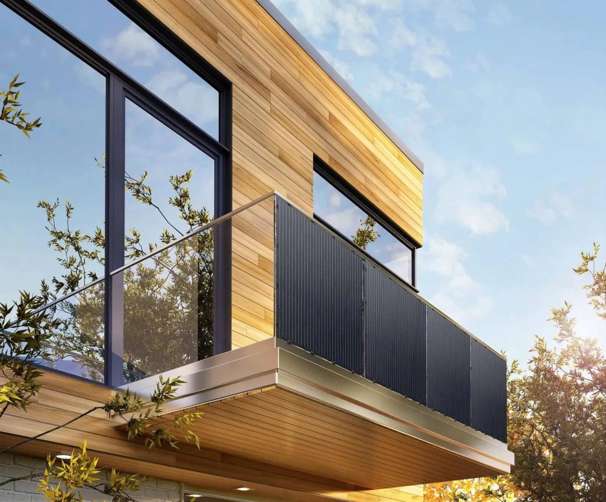 Paneles solares en los balcones: una manera sencilla de obtener energía solar