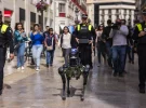 Málaga innova con el lanzamiento de un perro-robot policía que funciona con 5G