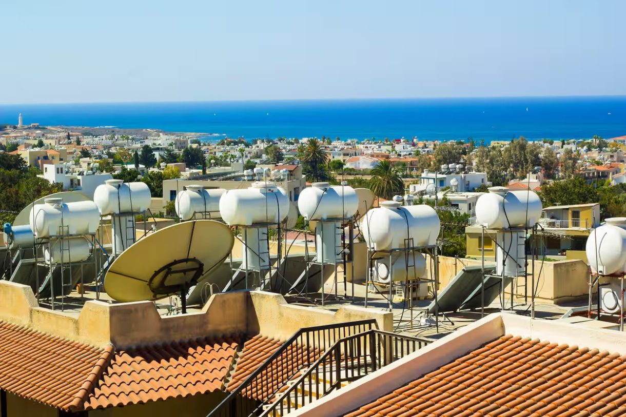 “We have free hot water”: How Cyprus has become a world leader in solar heating