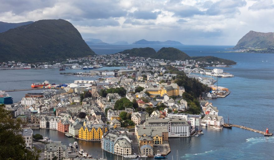 Vista De Ålesund Desde Aksla, Noruega, 2019 09 01, Dd 16