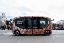 Renault probará un minibús autónomo durante cinco días en Barcelona