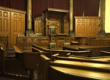 Victorian Civil Courtroom, National Justice Museum, June 2010