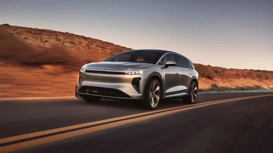 Lucid Motors Gravity Front