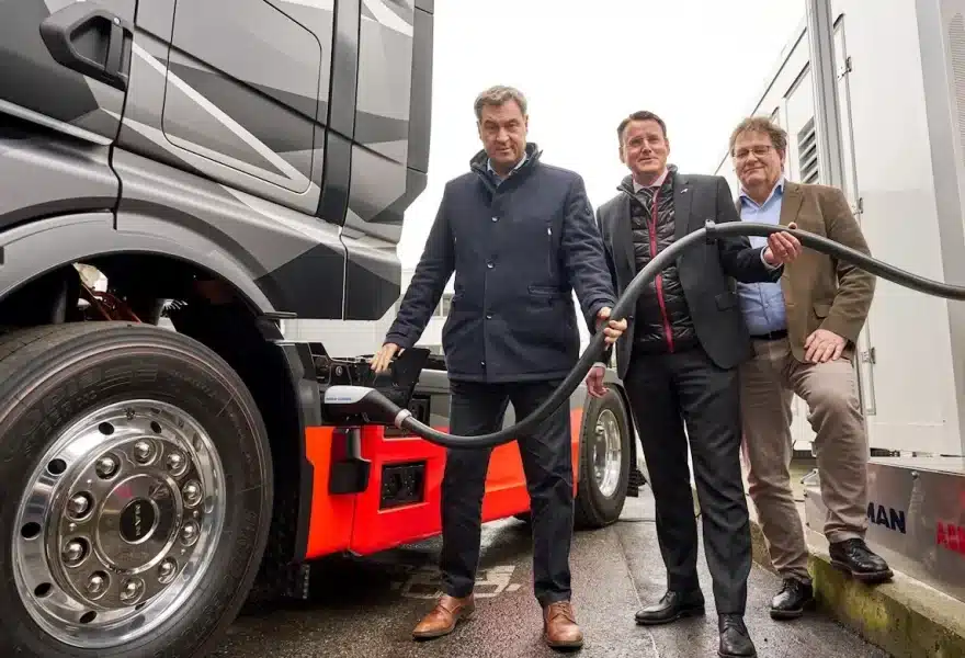 Los camiones eléctricos MAN se ponen a prueba a temperaturas bajo cero