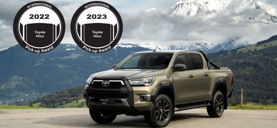El Toyota Hilux gana el Internacional Pick-up Award 2022/2023