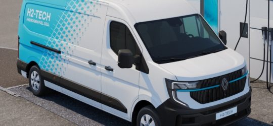 Renault Master H2-Tech, versión de hidrógeno con 700 kilómetros de autonomía y tiempo de repostaje de solo 5 minutos