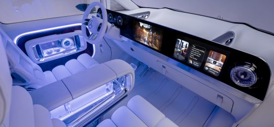 Mercedes-Benz Vision V: el arte de viajar en la nueva era del lujo inteligente