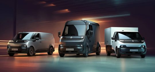 Renault revoluciona el segmento de las furgonetas eléctricas con las nuevas Trafic, Goelette y Estafette