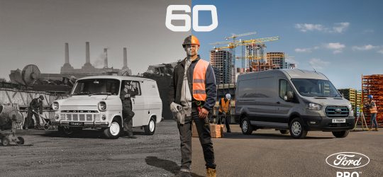 La furgoneta Ford Transit cumple 60 años de éxito en Europa