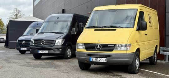 Mercedes Sprinter 30 años: de 1995 a la era eléctrica, el camino de Mercedes-Benz en la furgoneta
