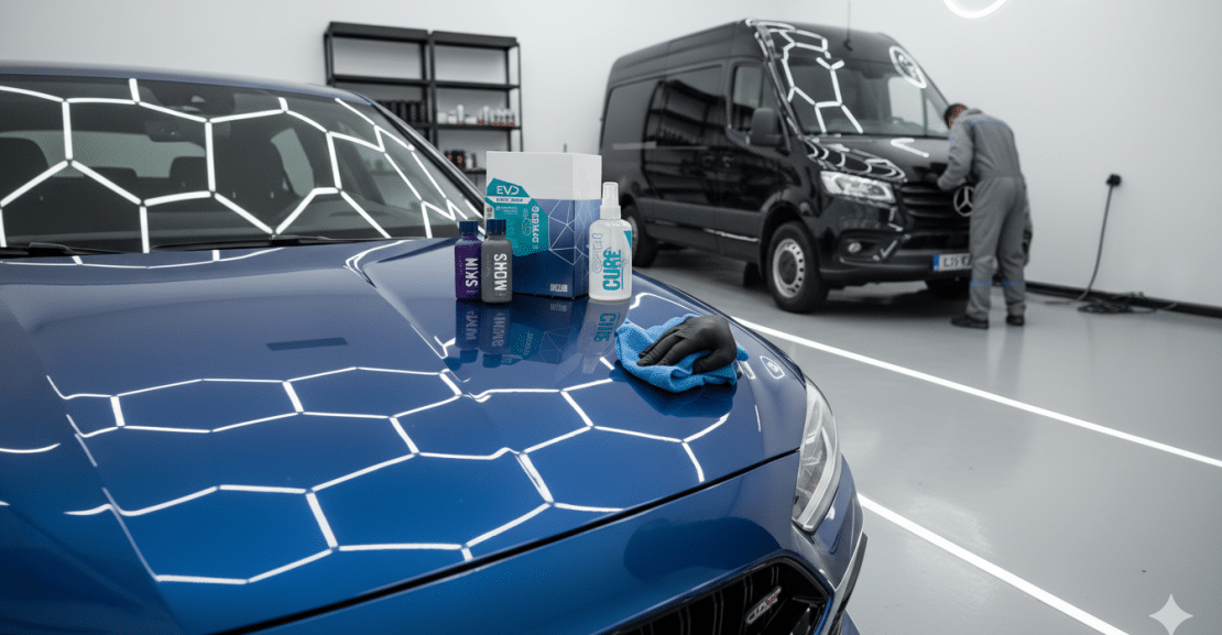 Commercial vehicle fleet coating