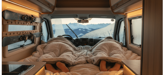 Calefacción a la hora de dormir en camper, autocaravana y caravana: eficiencia, seguridad y buenas prácticas