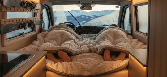 Calefacción a la hora de dormir en camper, autocaravana y caravana: eficiencia, seguridad y buenas prácticas
