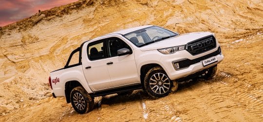 Al volante del Foton Tunland G7, un pick up robusto y económico