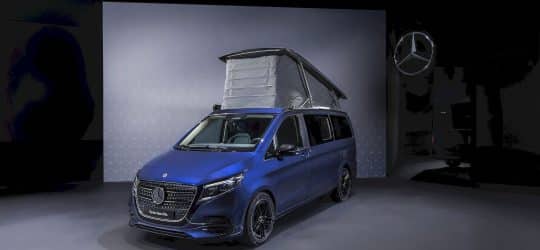 El Mercedes Marco Polo se pone en modo “casa”: techo mejor aislado, más altura y control total desde el móvil