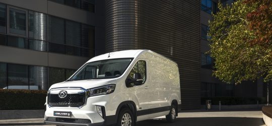 Maxus actualiza la gama de su furgoneta eléctrica eDeliver 9