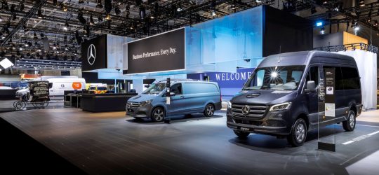 Mercedes-Benz Vans muestra en Hannover el futuro de sus furgonetas comerciales