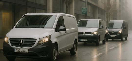 Cómo elegir furgoneta eléctrica para reparto urbano según autonomía, carga y puntos de recarga