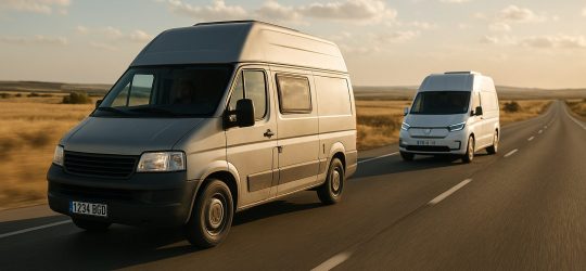Diésel o eléctrica siendo autónomo de carretera: cómo decidir cuando pasas más tiempo fuera que en ciudad