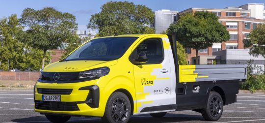 Opel Vivaro Chasis-Cabina: ahora con motor diésel de 150 CV para trabajos exigentes