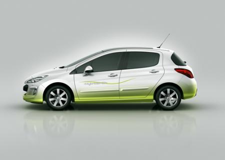 Peugeot 308 Hybrid HDI Lateral