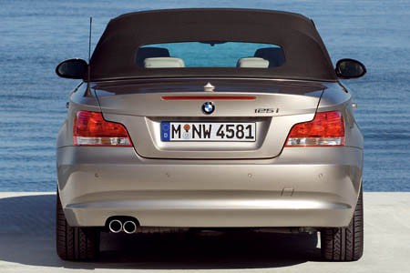 BMW Serie 1 Cabrio Trasera Con Capota