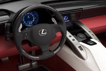 Lexus LFA Roadster Interior