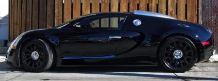 Bugatti Veyron, negro absoluto (2)