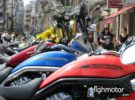 Concentración Harley Davidson en Vigo