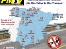Manifestaciones moteras por toda España el próximo fin de semana
