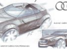 Primer bosquejo del Audi A2 Cabrío