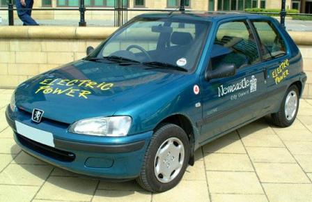 Citroen AX electrique and Peugeot 106 electrique