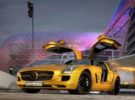 Mercedes Benz SLS AMG Desert Gold para el Motorshow de Dubai