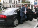 La Guardia Civil intercepta al coche del presidente extremeño a 170 km/h